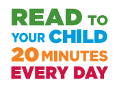 Read to your child 20 minutes every day